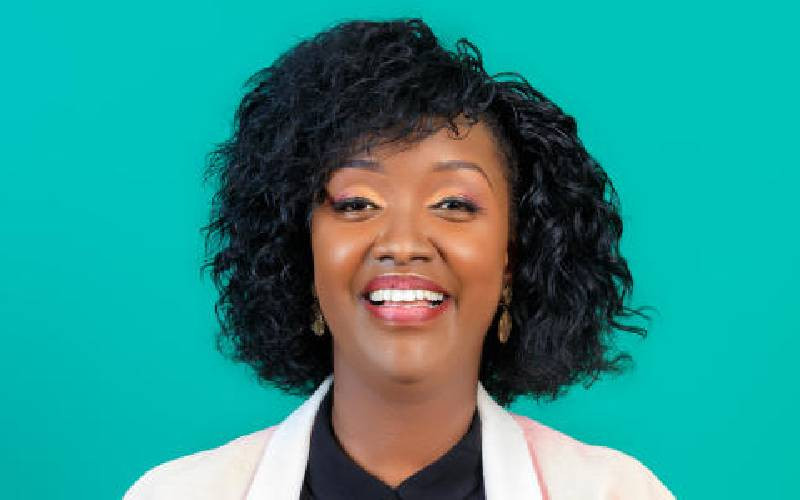 Sharon Korir. Her experience with Obstetric fistula was physically and mentally challenging. [File, Standard]